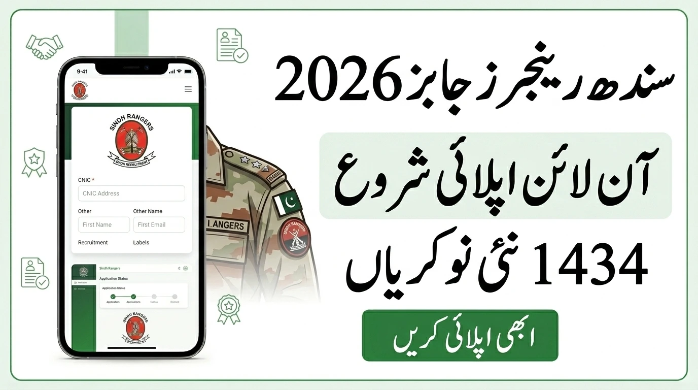 Pakistan Rangers Sindh Jobs 2026