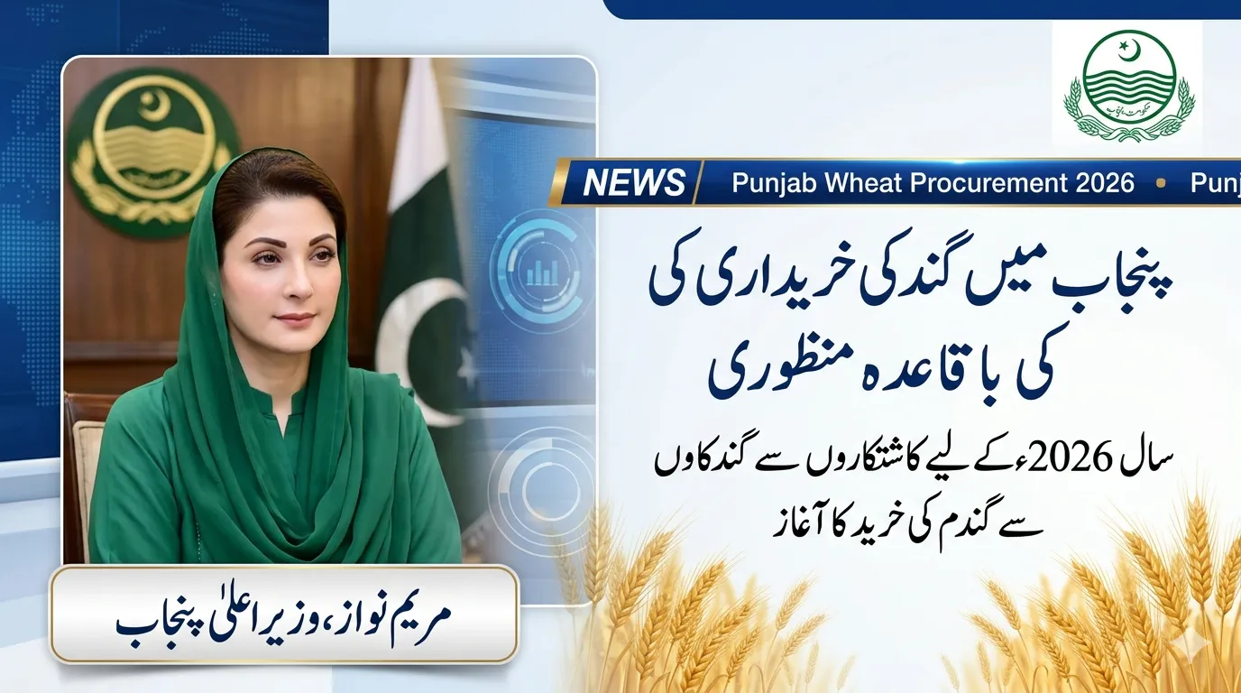 Maryam Nawaz Wheat Procurement