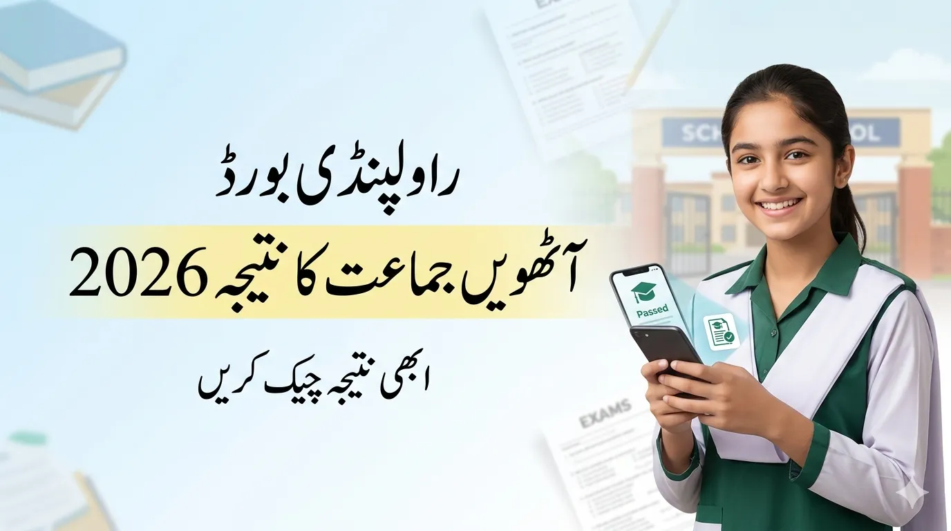 Rawalpindi Board 8th Class Result 2026