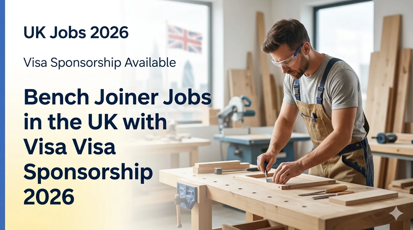 Bench Joiner Jobs in the UK