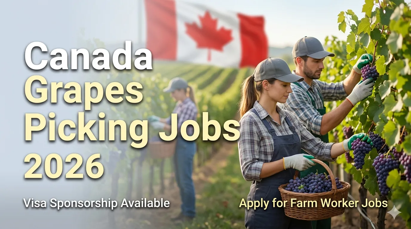 Canada Grapes Picking Jobs 2026