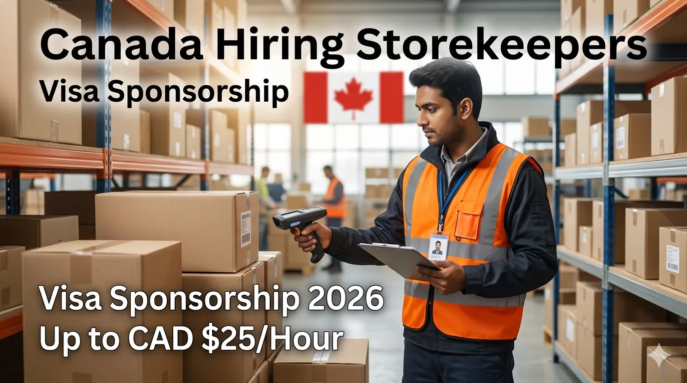 Canada Storekeeper Jobs