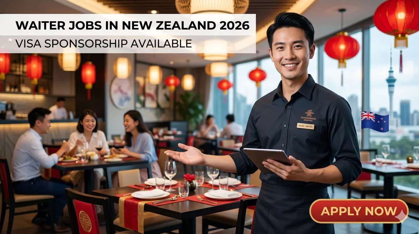 Chinese Restaurant Waiter Jobs