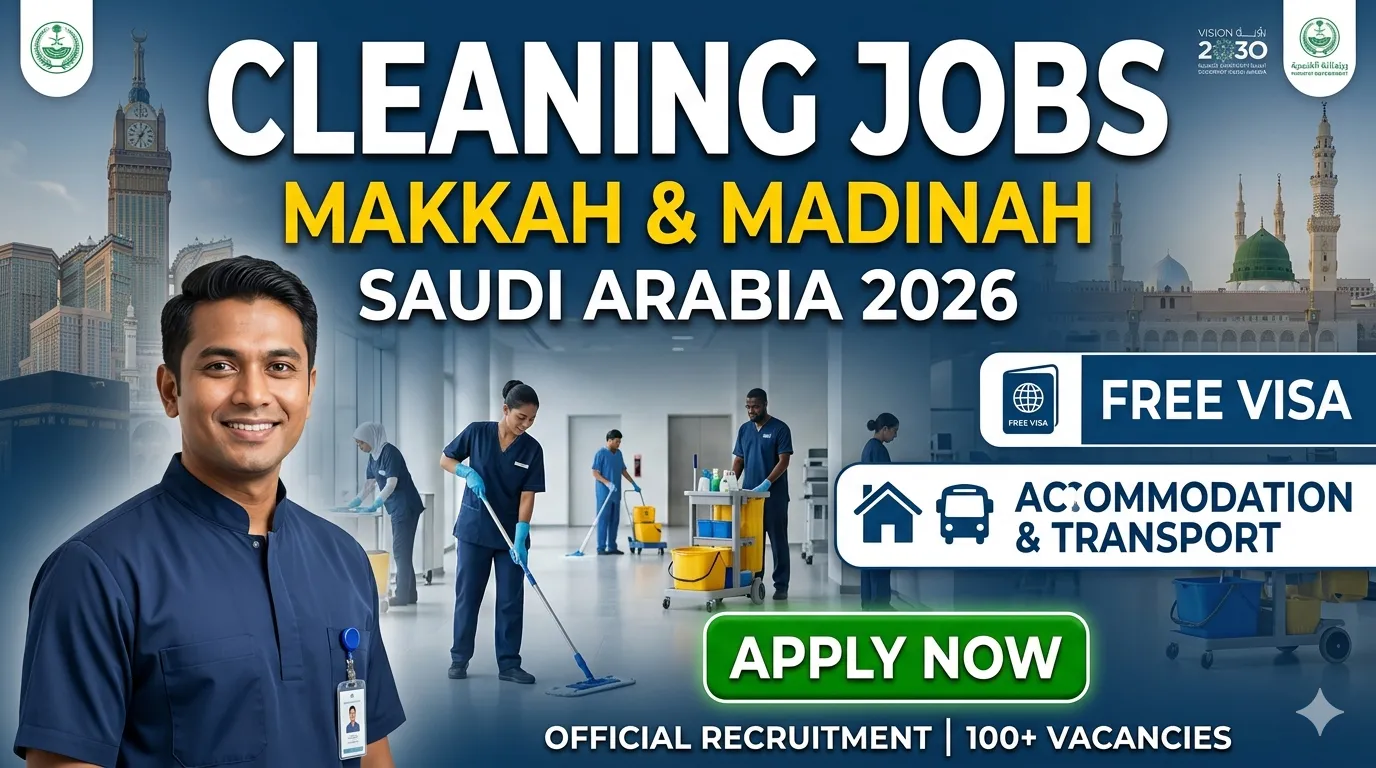 Cleaning Jobs in Makkah
