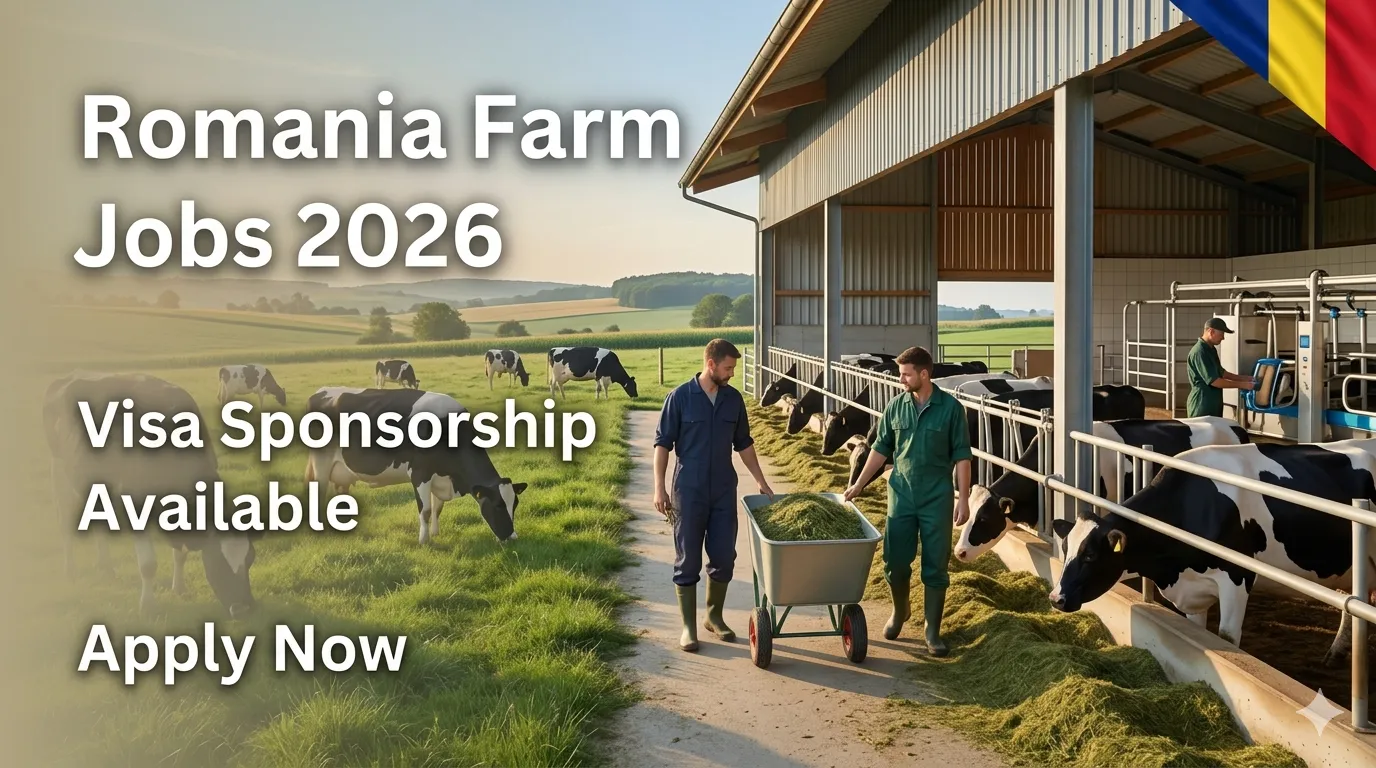 Cow Farm Worker Jobs in Romania