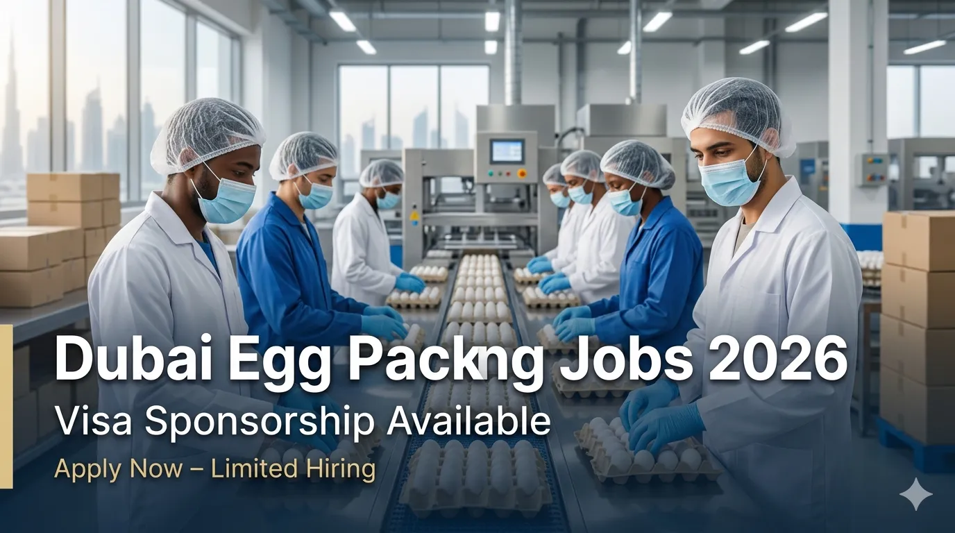 Dubai Egg Packing Jobs