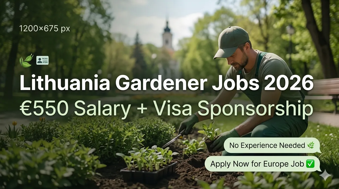 Lithuania Gardener Jobs