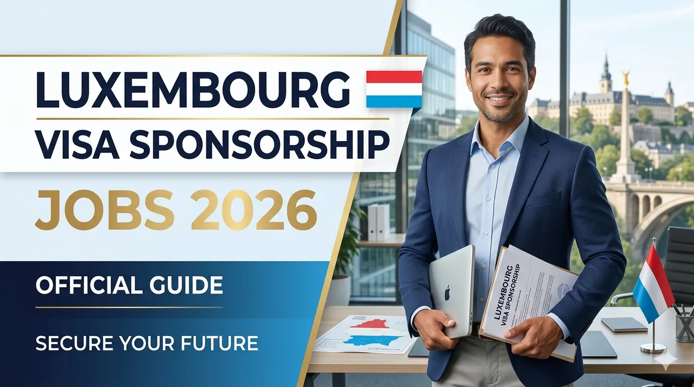 Luxembourg Visa Sponsorship Jobs