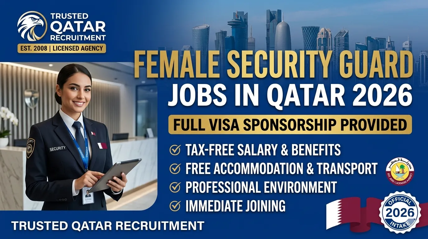 Qatar Female Security Guard Jobs