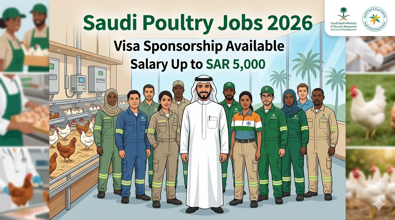 Saudi Arabia Poultry Jobs