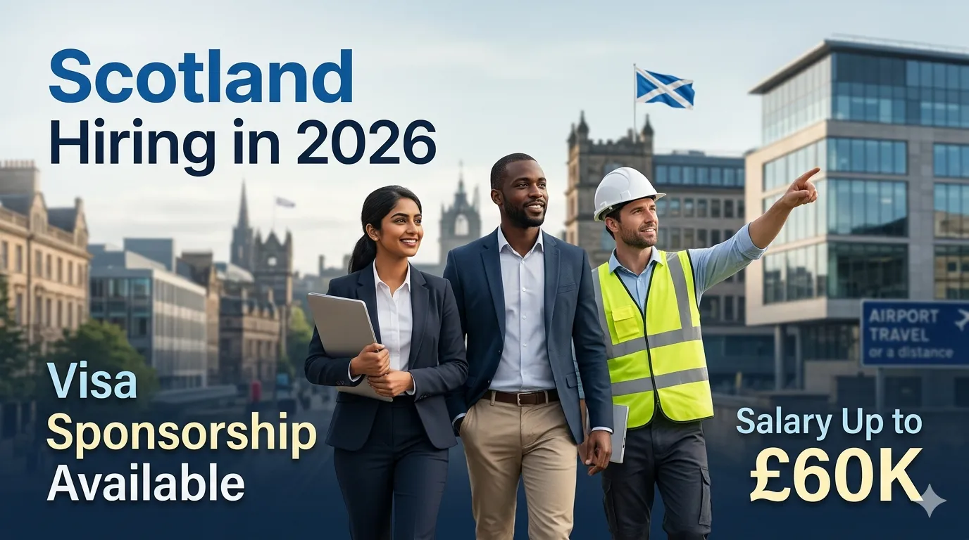 Scotland Jobs With Visa Sponsorship