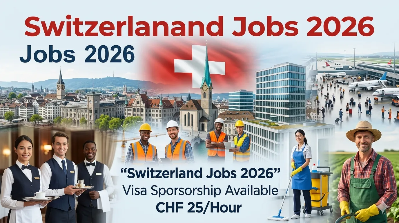 Switzerland Unskilled Jobs