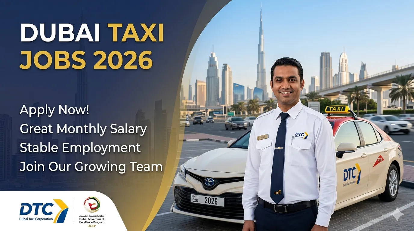 Taxi Driver Jobs in Dubai