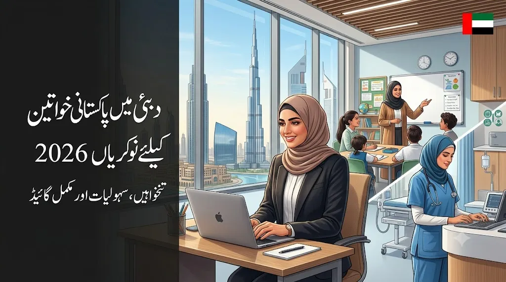 Dubai Jobs for Pakistani Ladies 2026